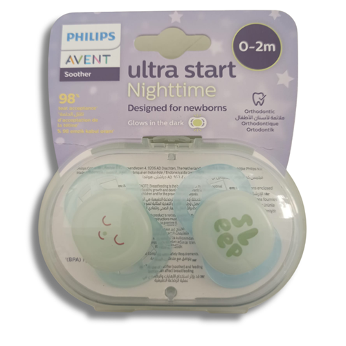 Philips Avent Ultra Start Nighttime 0-2 Ay Erkek Emzik