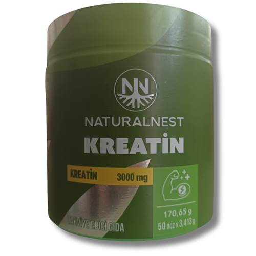 Naturalnest Kreatin Monohidrat Toz 3000 mg 170,65 gr