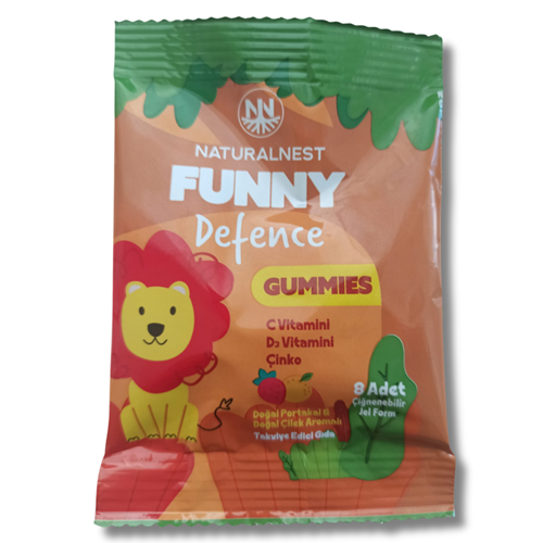 Naturalnest Funny Defence Gummies 8 Adet