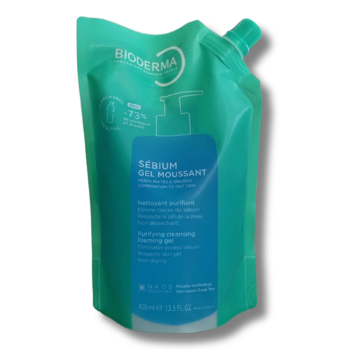 Bioderma Sebium Foaming Gel Refill 400 ml