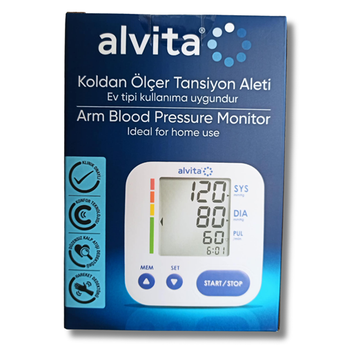 Alvita Koldan Ölçer Tansiyon Aleti