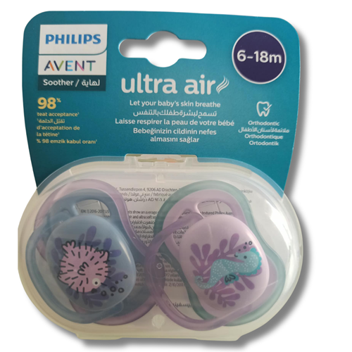 Philips Avent Scf85/61 Ultra Air 6-18 Kız Emzik