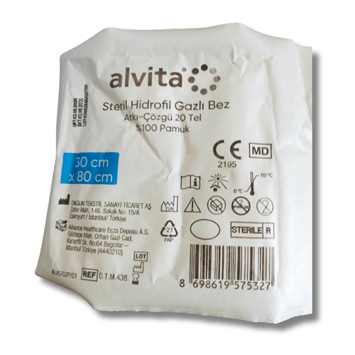Alvita Gazlı Bez 30x80 cm