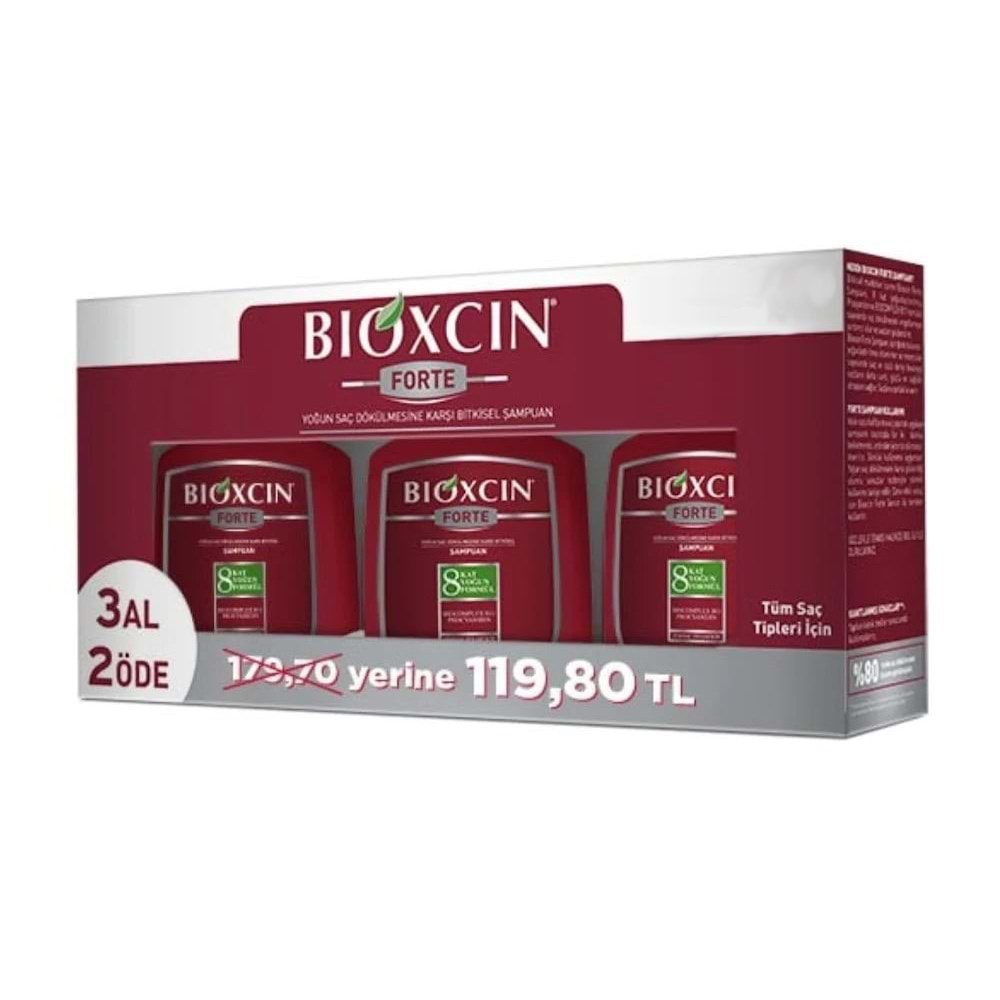Bioxcin Forte Şampuan 3 al 2 Öde