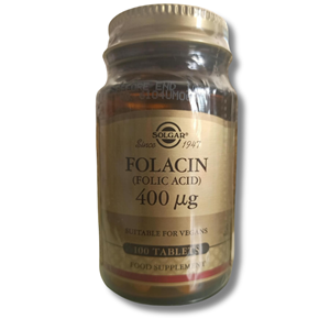Solgar Folic Acid 400 mcg 100 Tablet