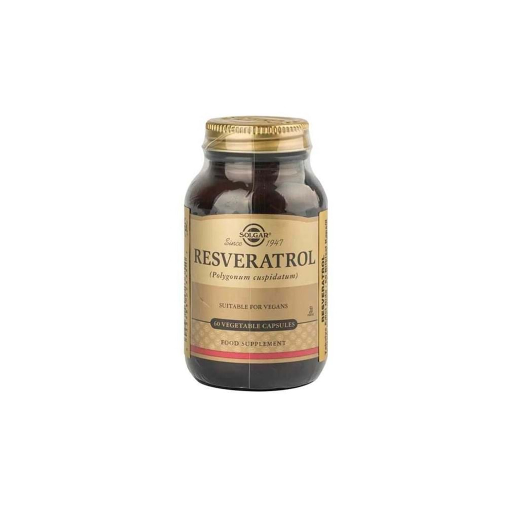 Solgar Resveratrol 60 Kapsül