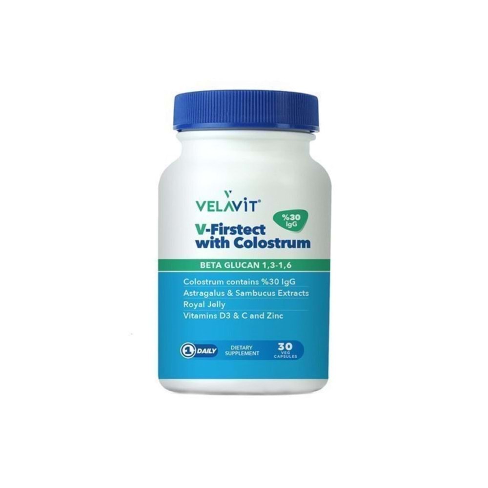 Velavit V Firstect With Colostrum 30 Tablet