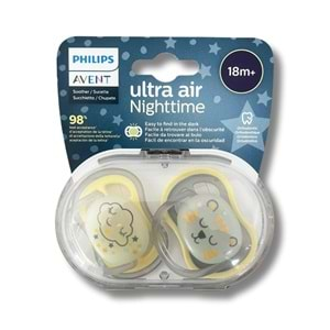 Avent Ultra Air Nighttime Gece Emziği 18+Ay SCF376/01