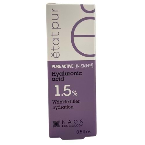 Etat Pur Hyaluronic Acid Pure Active Konsantre Serum 15 ml