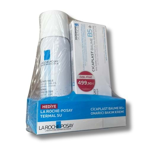 La Roche Posay Cicaplast Baume B5+ Bakım Kremi 40 ml + La Roche Posay Eau Thermale Termal Su 50 gr