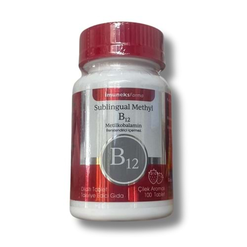 İmuneks Farma B12 1,000 mcg 100 Tablet