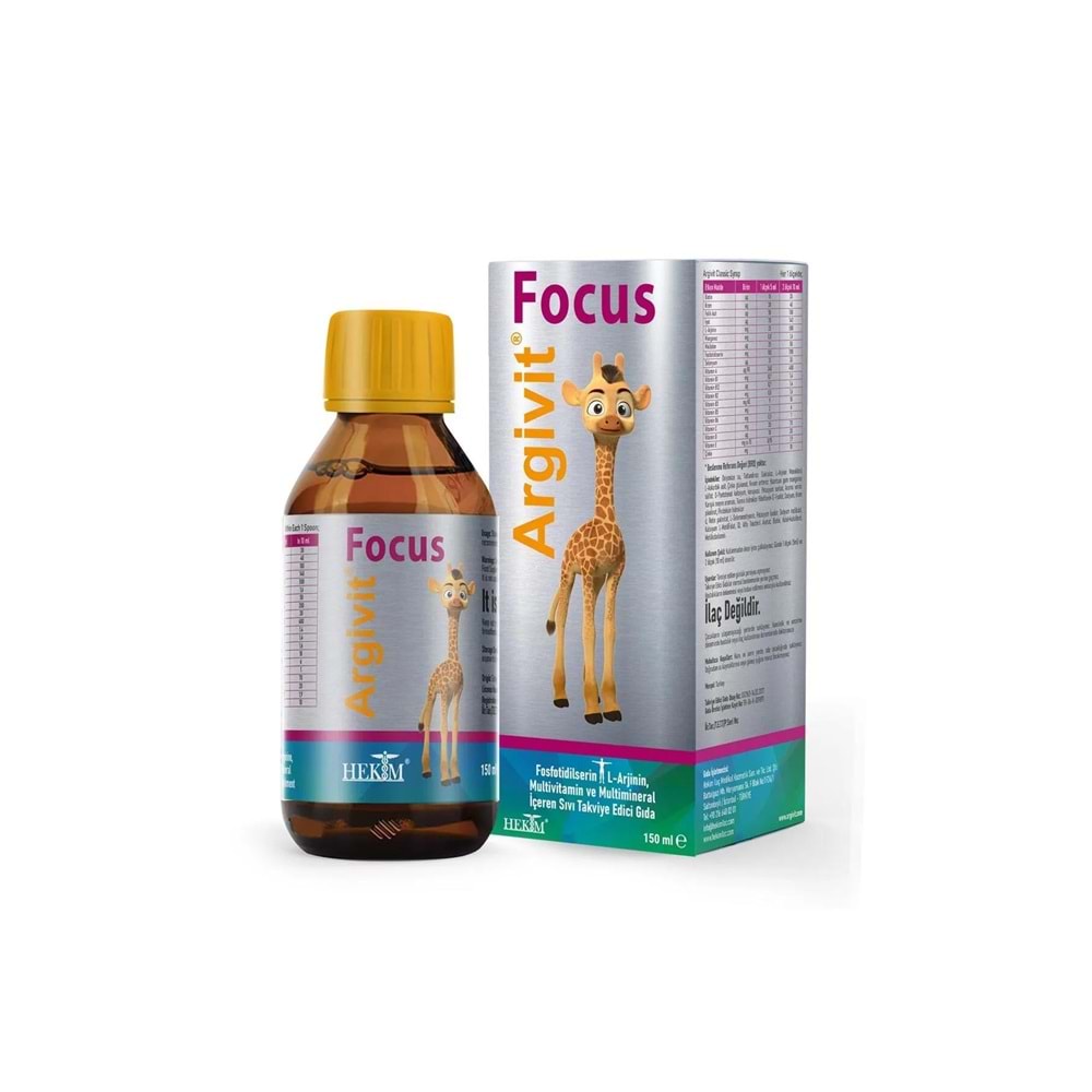 Argivit Focus Şurup 150 ml