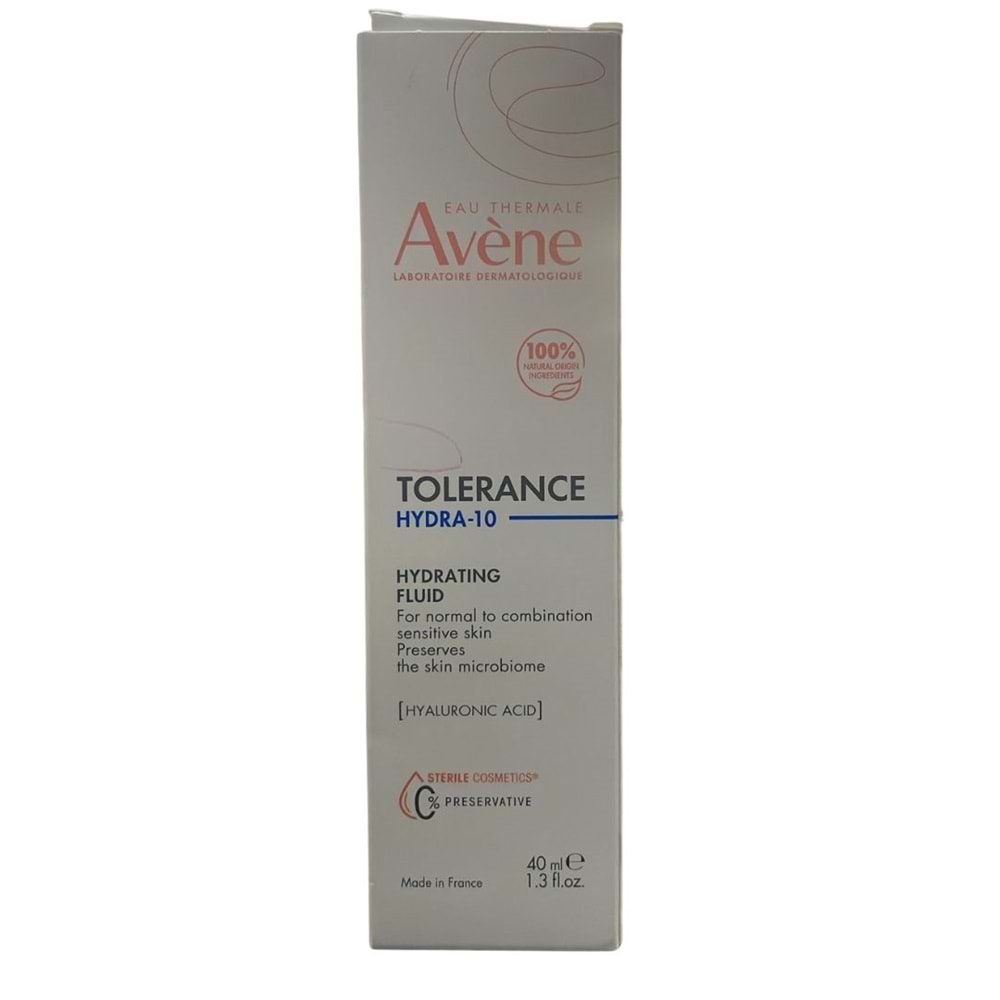 Avene Tolerance Hydra-10 Hydrating Fluide 40 ml