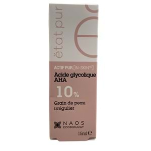 Etat Pur Glycolic Acid %10 Pure Active 15 ml
