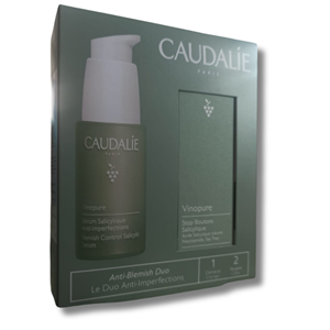 Caudalie Vinopure Akne Karşıtı Set - Vinopure Serum 30 ml + Spot Krem 15 Hediye