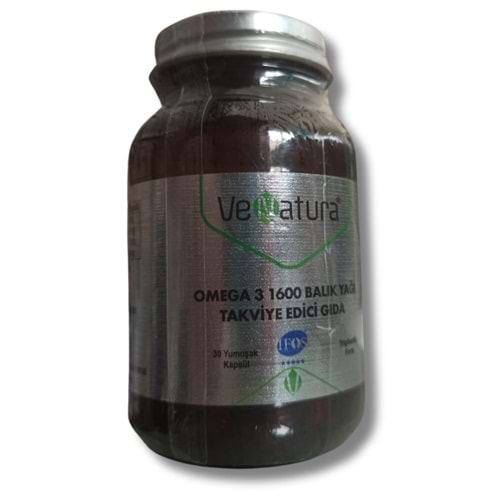 Venatura Omega-3 1600 mg 30 Kapsül
