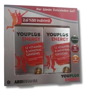 Youplus Energy 30 Tablet - İkincisi %50 İndirimli