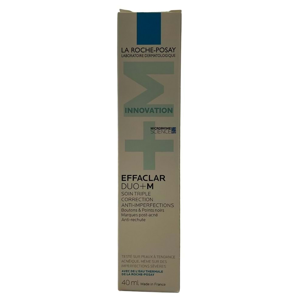 La Roche Posay Effaclar Duo + M Cilt Kusurları Karşıtı Bakım Kremi 40 ml