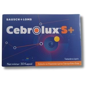 Cebrolux S + Sitikolin Vitamin 30 Kapsül