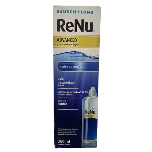 Renu Advanced Çok Amaçlı Lens Solüsyonu 360 ml