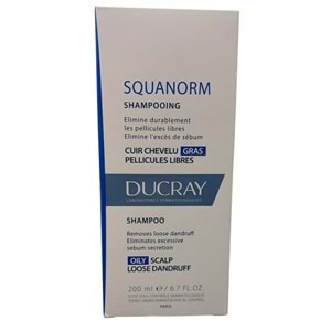 Ducray Squanorm Yağlı Kepek Karşıtı Şampuan 200 ml