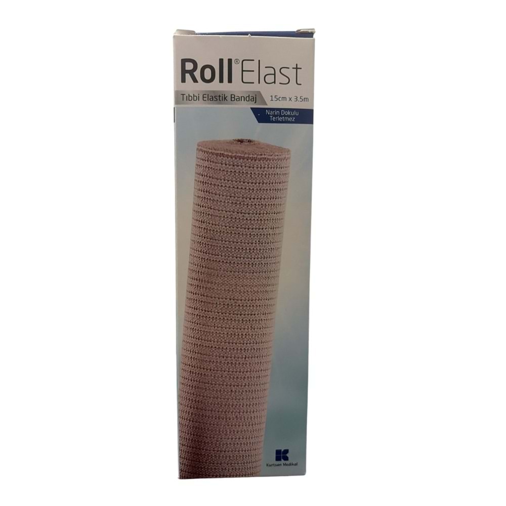 Roll Elast Bandaj Ten Rengi 15cm x 3,5m