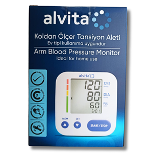 Alvita Koldan Ölçer Tansiyon Aleti