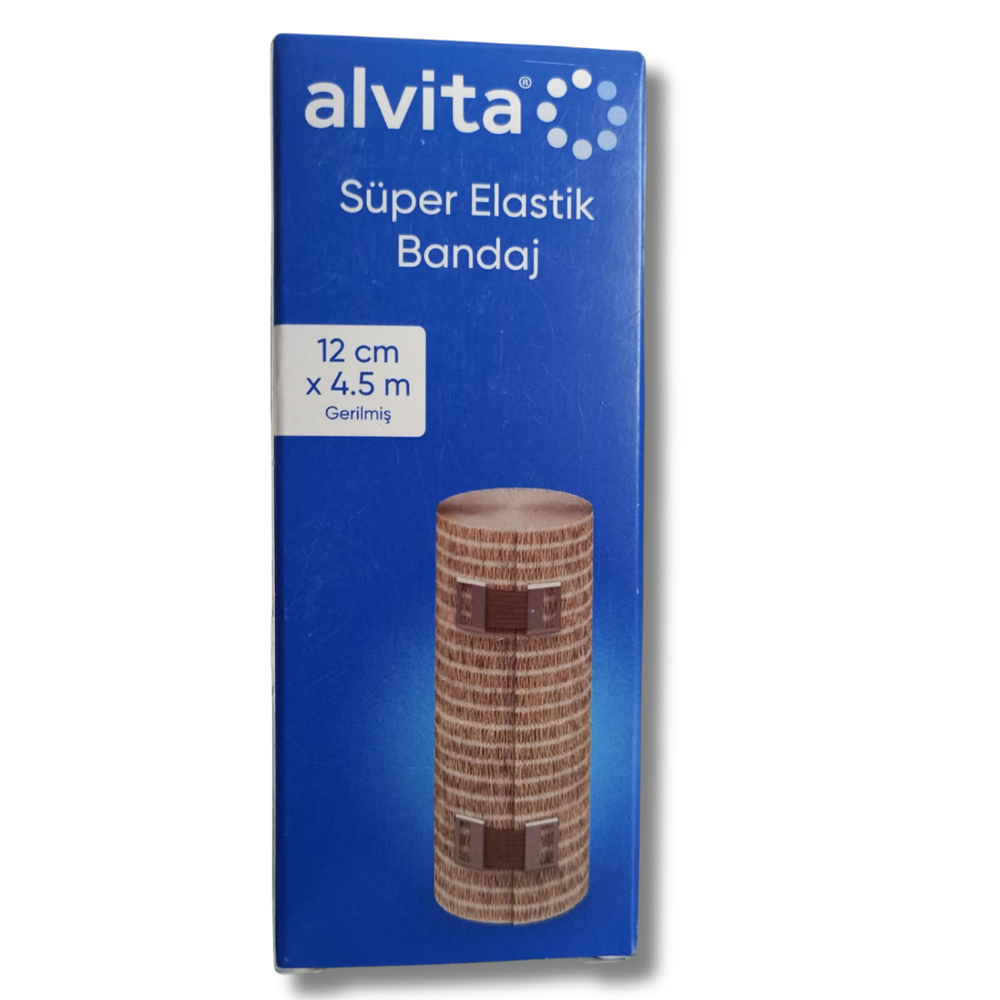 Alvita Elastik Bandaj 12cm x 4.5m